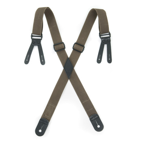 OUTSTANDING BUTTON TAB SUSPENDER[BROWN] 아웃스탠딩 컴퍼니OUTSTANDING BUTTON TAB SUSPENDER[BROWN]