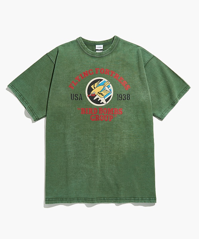 MIL SERIES TEE (FLYING FORTRESS)_GREEN