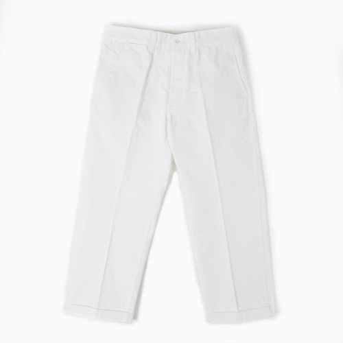 <b>SUSPENDER CHINO TROUSERS</b><br>[OFF WHITE]