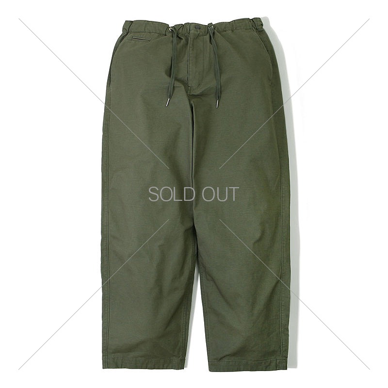 COTTON STRING PANTS_OLIVE GREEN 아웃스탠딩 컴퍼니COTTON STRING PANTS_OLIVE GREEN