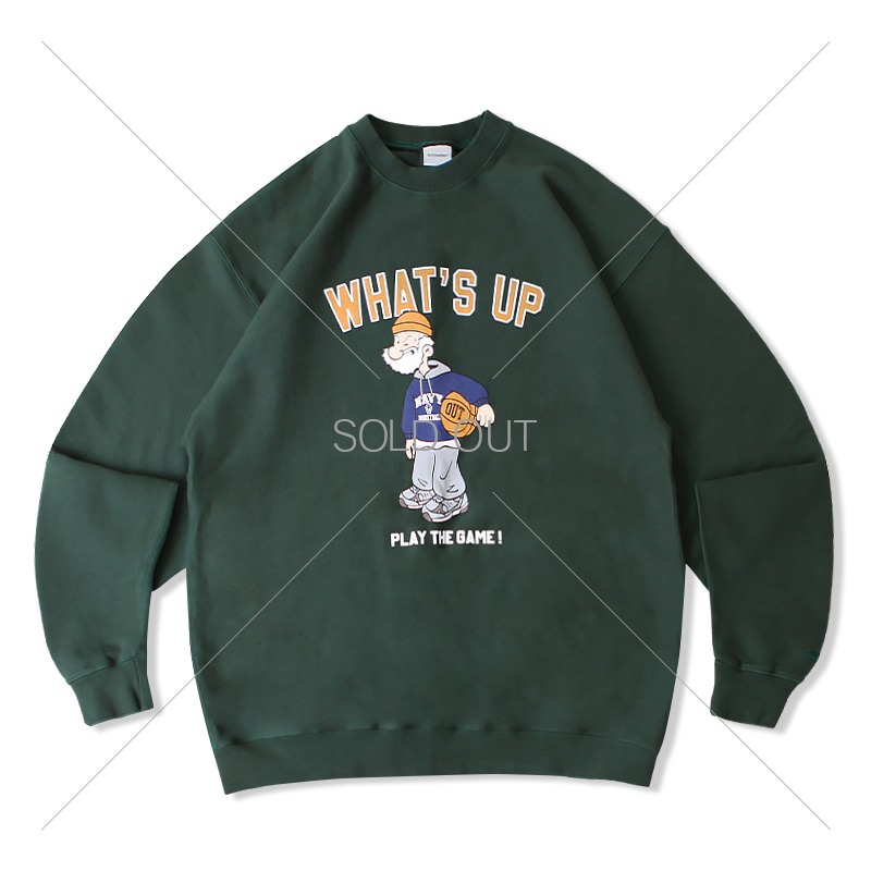 V.S.C SWEAT WHATS UP_GREEN