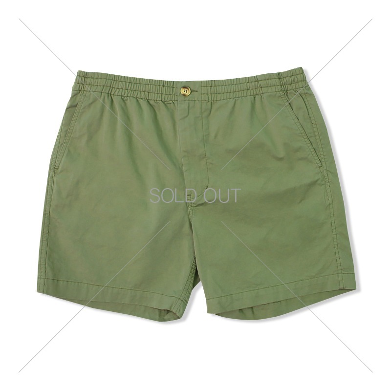 COTTON CHINO SHORT_OLIVE GREEN