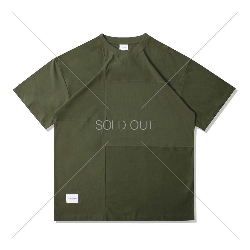 REMAKE TEE_OLIVE GREEN