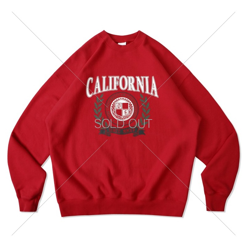 V.S.C SWEAT(CALIFORNIA)_RED
