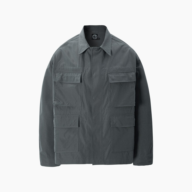 OUT LIGHT WEIGHT BDU JACKET_CHARCOAL