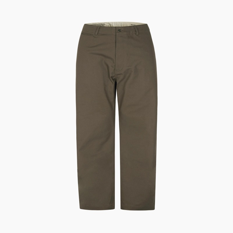 OFFICER CHINO PANTS_OLIVE