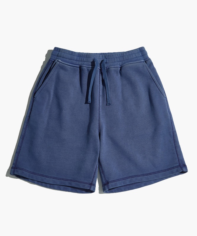 PIGMENT WIDE SWEAT SHORTS_NAVY