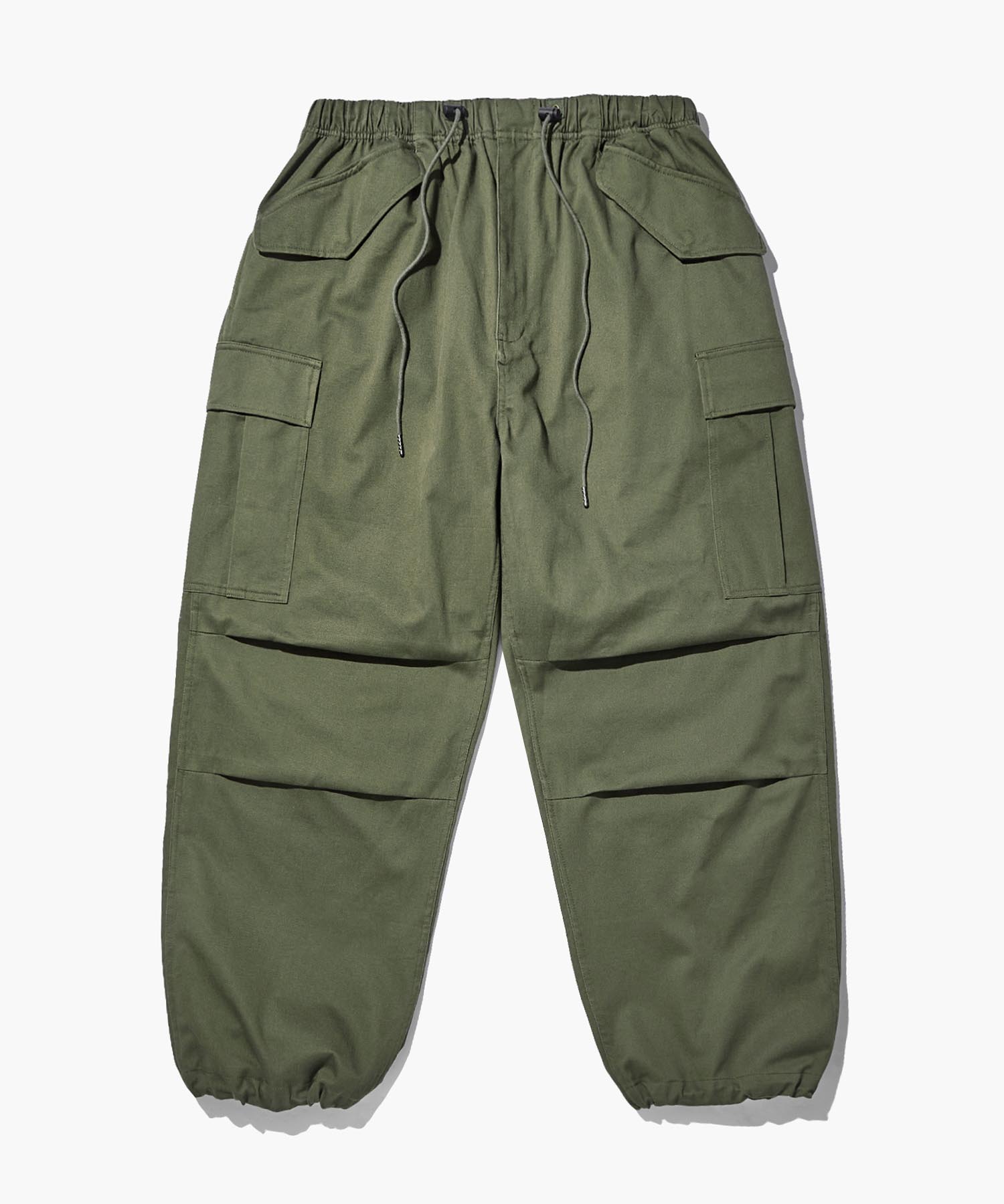 M-65 WIDE CARGO TWILL PANTS_OLIVE