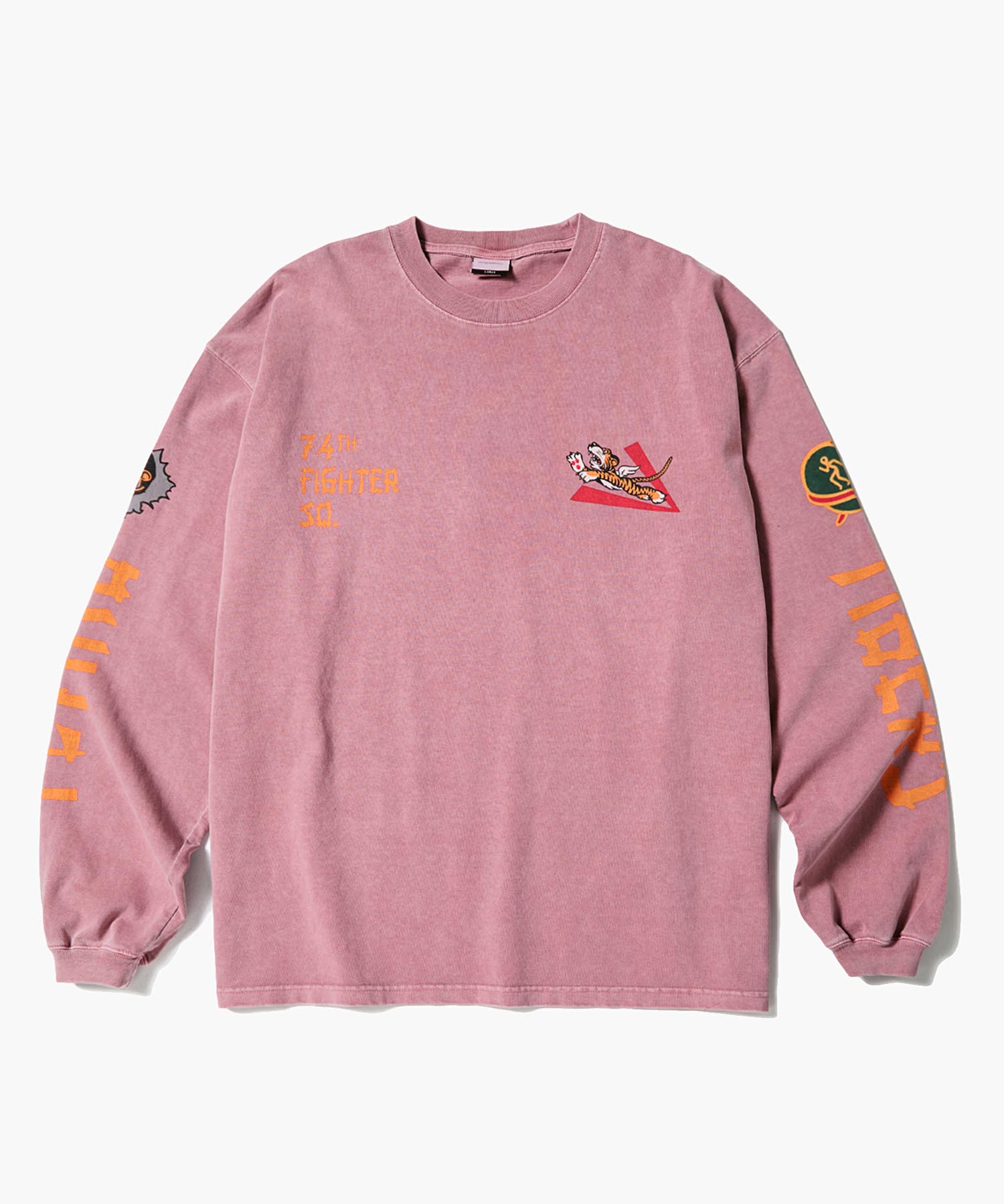 MIL SERIES LONG SLEEVE(74TH FIGHTER SQ)_PIGMENT PINK