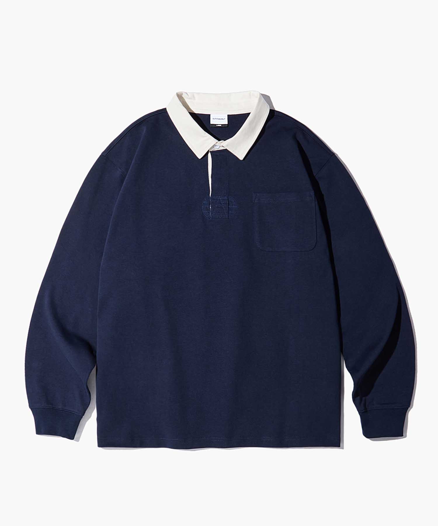 RUGBY LONG SLEEVE_NAVY