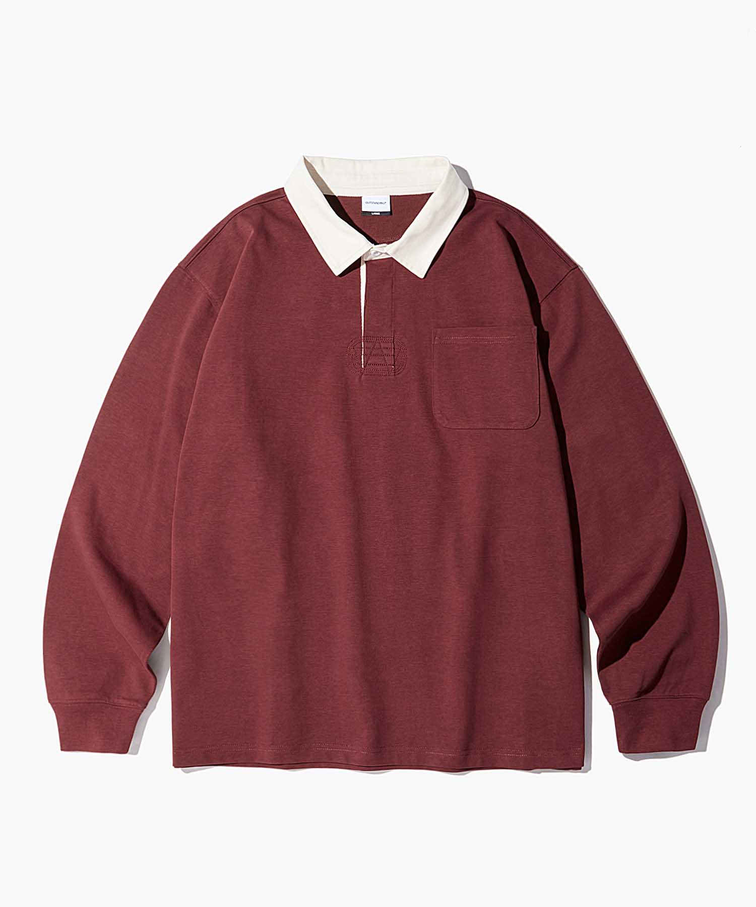 RUGBY LONG SLEEVE_WINE