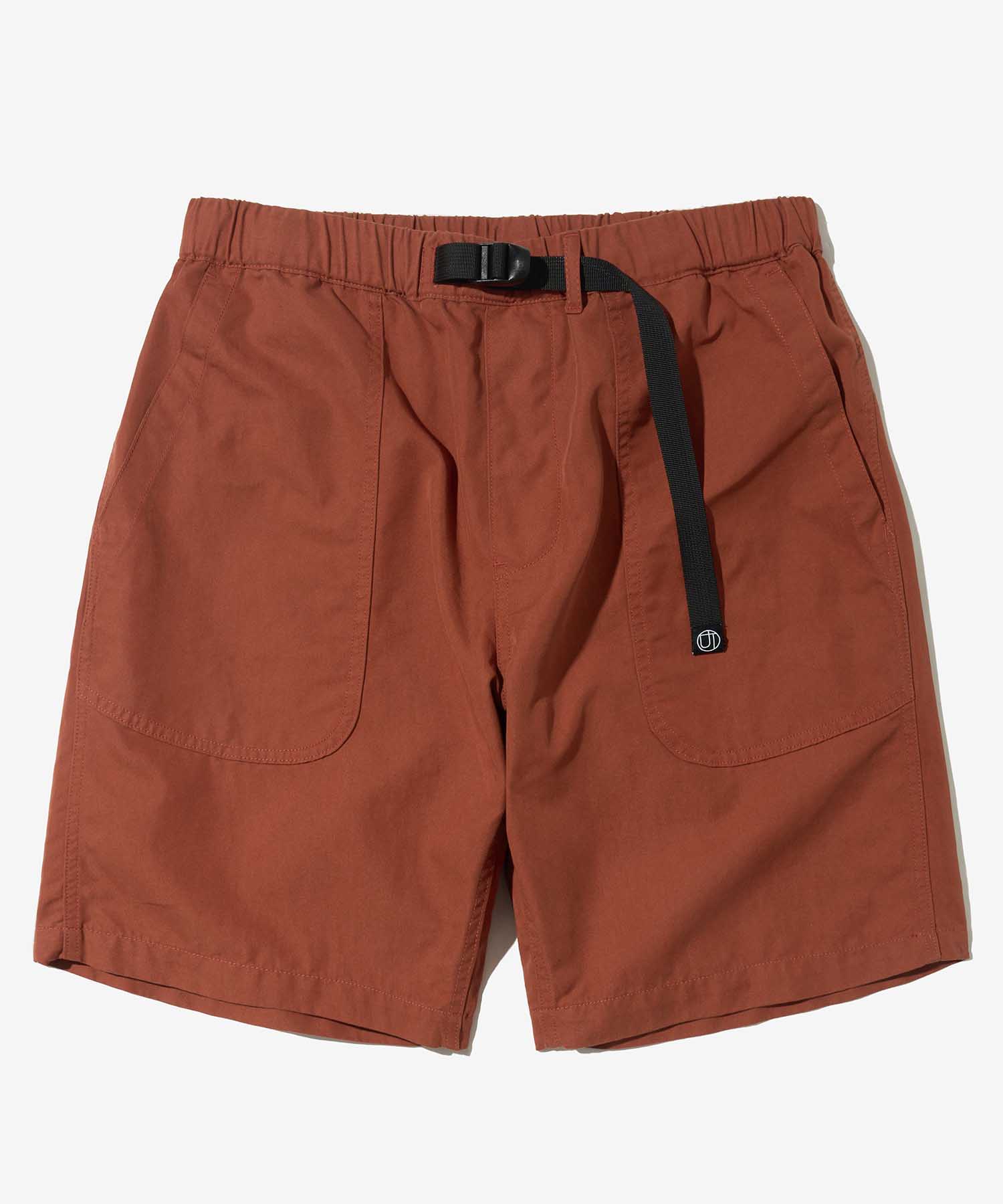 A-2 BELTED SHORTS_BRICK