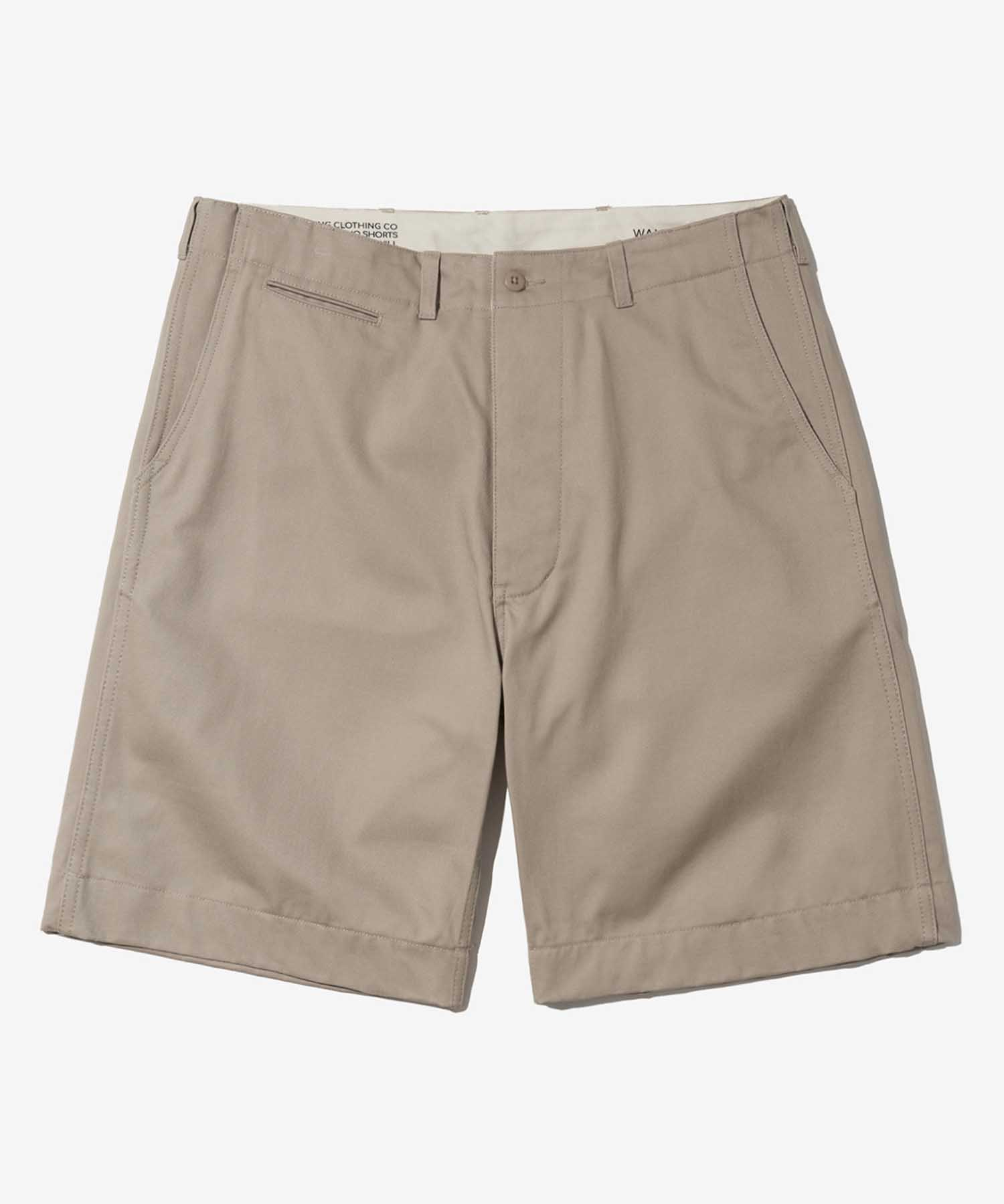 OFFICER CHINO SHORTS_L.BEIGE
