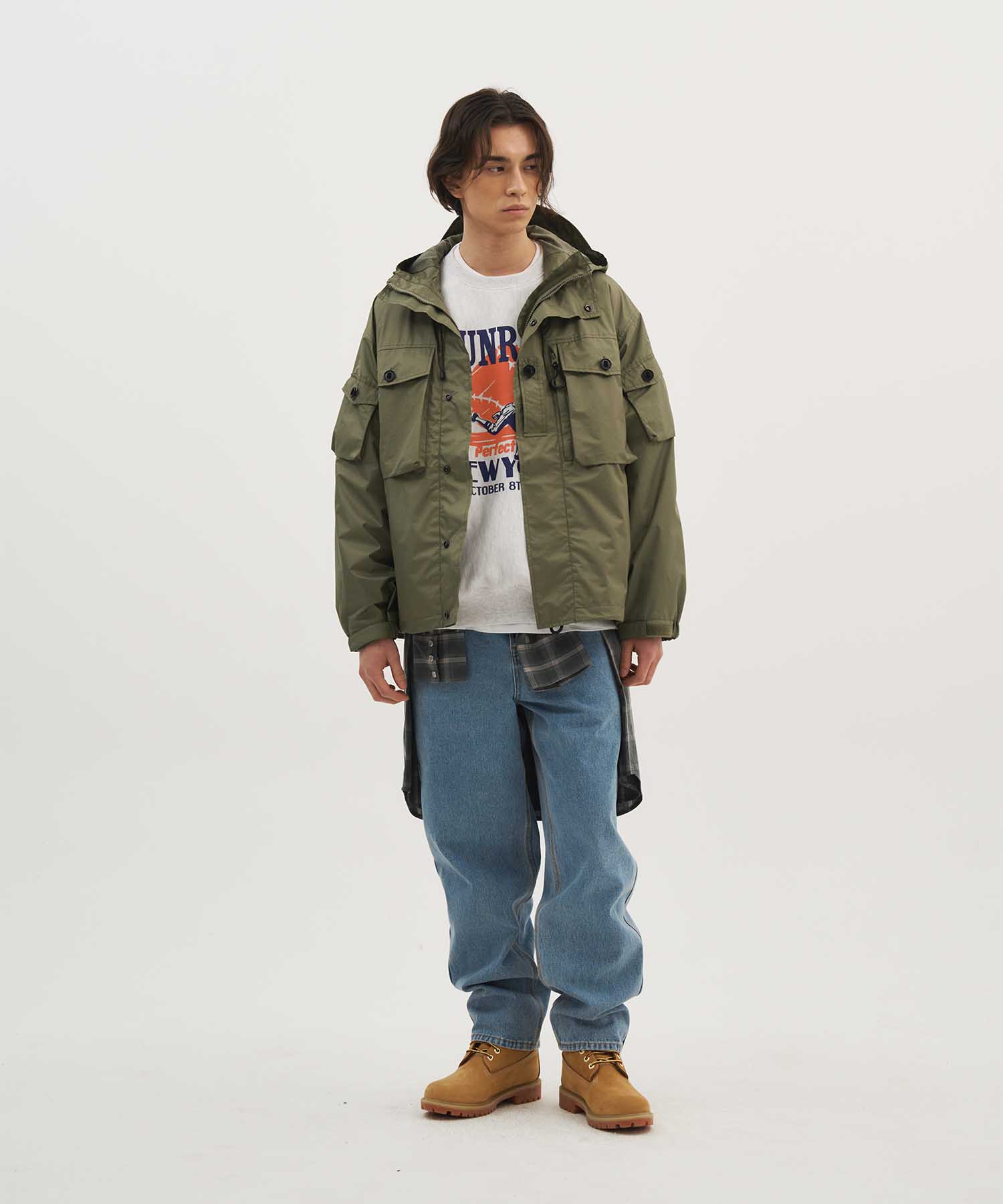 RIPSTOP 3LAYER COMBAT PARKA_OLIVE GREEN
